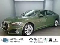 Gebraucht Audi A5 Sportback Advanced Plus 204 PS (150 kW) 2022 Distriktgrün (metallic) Kleinwagen