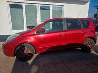 Gebraucht Nissan Note I-Way 88 PS (64 kW) 2010 Rot Kleinwagen