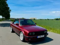 Gebraucht BMW 325 Cabriolet 194 PS (142 kW) 1991 Rot Cabrio