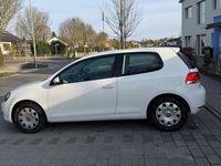 Gebraucht VW Golf VI Comfortline 80 PS (58 kW) 2009 Weiß Kleinwagen