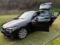 Gebraucht BMW 118 Advantage 136 PS (100 kW) 2018 Schwarz Kleinwagen