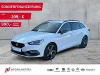 Gebraucht Seat Leon ST FR 190 PS (139 kW) 2021 "candy" weiss Kombi