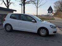 Gebraucht VW Golf VI Comfortline 80 PS (58 kW) 2009 Weiß Kleinwagen
