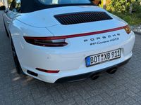 Gebraucht Porsche 911 Carrera 4 Cabriolet 450 PS (330 kW) 2017 Weiß Cabrio