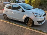 Gebraucht Mitsubishi Space Star 80 PS (58 kW) 2018 Weiß Kleinwagen