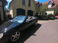Gebraucht Mercedes CLK200 163 PS (119 kW) 2003 Schwarz Cabrio