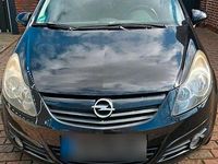 Gebraucht Opel Corsa 80 PS (58 kW) 2010 Schwarz Kleinwagen