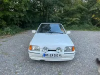 Gebraucht Ford Escort Cabriolet 90 PS (66 kW) 1989 Weiß Cabrio