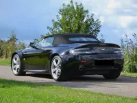 Gebraucht Aston Martin V8 Vantage 426 PS (313 kW) 2009 Schwarz Cabrio