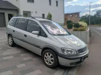 Gebraucht Opel Zafira Edition 125 PS (91 kW) 2001 Silber Van / Kleinbus