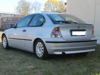 Gebraucht BMW 316 Compact 116 PS (85 kW) 2002 Silber Kleinwagen