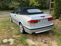 Gebraucht Saab 9-3 154 PS (113 kW) 2000 Silber Cabrio