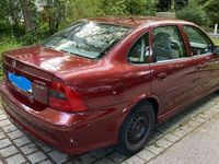 gebraucht Opel Vectra B, bordeauxrot in gutem Zustand, wenig Rost, TÜV 2025