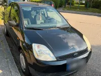Gebraucht Ford Fiesta 2004 Schwarz Kleinwagen