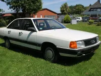 Gebraucht Audi 100 90 PS (66 kW) 1987 Weiss Limousine
