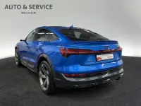 Gebraucht Audi e-tron Sportback Sport 369 kW (503 PS) 2022 Blau SUV