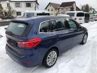 Gebraucht BMW 218 Gran Tourer Luxury Line 150 PS (110 kW) 2015 Blau Van / Kleinbus