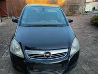 Gebraucht Opel Zafira 125 PS (91 kW) 2008 Schwarz Van / Kleinbus