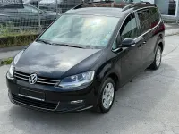 Gebraucht VW Sharan Comfortline 140 PS (102 kW) 2014 Schwarz Van / Kleinbus
