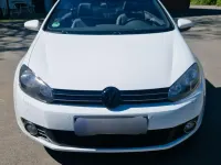 Gebraucht VW Golf Cabriolet 160 PS (117 kW) 2012 Weiß Cabrio
