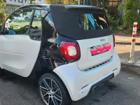 Gebraucht Smart ForTwo Cabrio Brabus 109 PS (80 kW) 2018 Weiß Cabrio