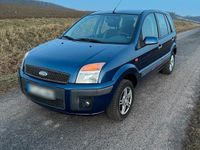 Gebraucht Ford Fusion 80 PS (58 kW) 2010 Blau Kleinwagen