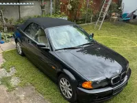Gebraucht BMW 320 Cabriolet 170 PS (125 kW) 2002 Schwarz Cabrio