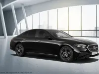 Gebraucht Mercedes E200 AMG 163 PS (119 kW) 2025 Unilack schwarz Limousine