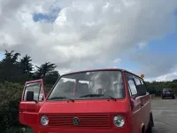 Begagnad VW Multivan 82 HK (60 kW) 1984 Röd Minibuss