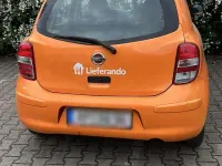 Gebraucht Nissan Micra 98 PS (72 kW) 2012 Rot Kleinwagen