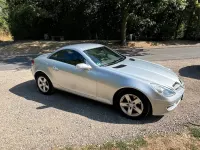 Gebraucht Mercedes SLK200 163 PS (119 kW) 2006 Silber Cabrio