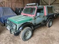 Usata Suzuki Samurai 70 CV (51 kW) 1998 Verde SUV