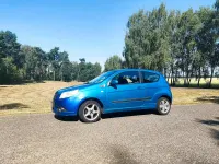 Gebraucht Chevrolet Aveo 85 PS (62 kW) 2009 Blau Kleinwagen