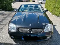 Gebraucht Mercedes SLK200 Edition 163 PS (119 kW) 2000 Schwarz Cabrio