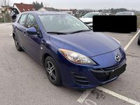 Gebraucht Mazda 3 Prime-Line 109 PS (80 kW) 2010 Indigo lights mica Kleinwagen