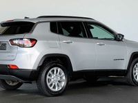 Gebraucht Jeep Compass Limited 190 PS (139 kW) 2022 Silber / glaciersilver / metallic SUV