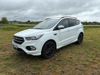 Gebraucht Ford Kuga ST-Line 182 PS (133 kW) 2018 Weiß SUV
