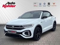 Gebraucht VW T-Roc Cabriolet Beats 150 PS (110 kW) 2022 Pure white (weiss) Cabrio