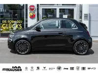 Neu Fiat 500C La Prima 65 PS (47 kW) 2026 Schwarz Cabrio