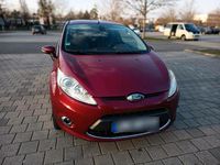 Gebraucht Ford Fiesta Titanium 2009 Rot Kleinwagen