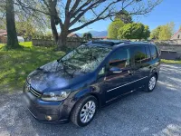 Gebraucht VW Touran Highline 177 PS (130 kW) 2014 Blau Van / Kleinbus