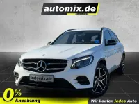 Gebraucht Mercedes GLC220 AMG line 170 PS (125 kW) 2018 Polarweiss  unilack SUV