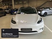 Gebraucht Tesla Model Y Long Range AWD 258 kW (351 PS) 2023 Weiß SUV