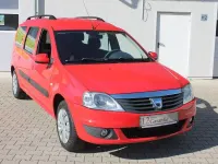 Gebraucht Dacia Logan 82 PS (60 kW) 2012 Rot Van / Kleinbus