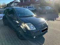 Gebraucht Citroën C2 VTR Sport 73 PS (53 kW) 2006 Schwarz Kleinwagen