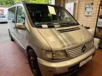 Gebraucht Mercedes V200 102 PS (75 kW) 2001 Bril.silver metallic mb 9744 Van / Kleinbus