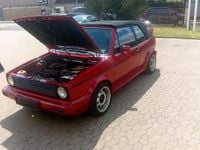 Gebraucht VW Golf Cabriolet 1990 Rot Cabrio