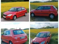 Gebraucht Skoda Fabia Cool Edition 60 PS (44 kW) 2010 Rot Limousine