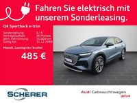 Gebraucht Audi Q4 Sportback e-tron Advanced Plus 150 kW (204 PS) 2022 Geysirblau metallic (metallic) SUV