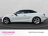Gebraucht Audi A5 Cabriolet S-Line 204 PS (150 kW) 2021 Weiss Cabrio